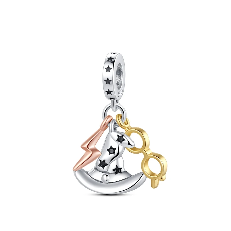 

925 оригинальные Подвески plata из серебра 925 пробы для браслета pandora