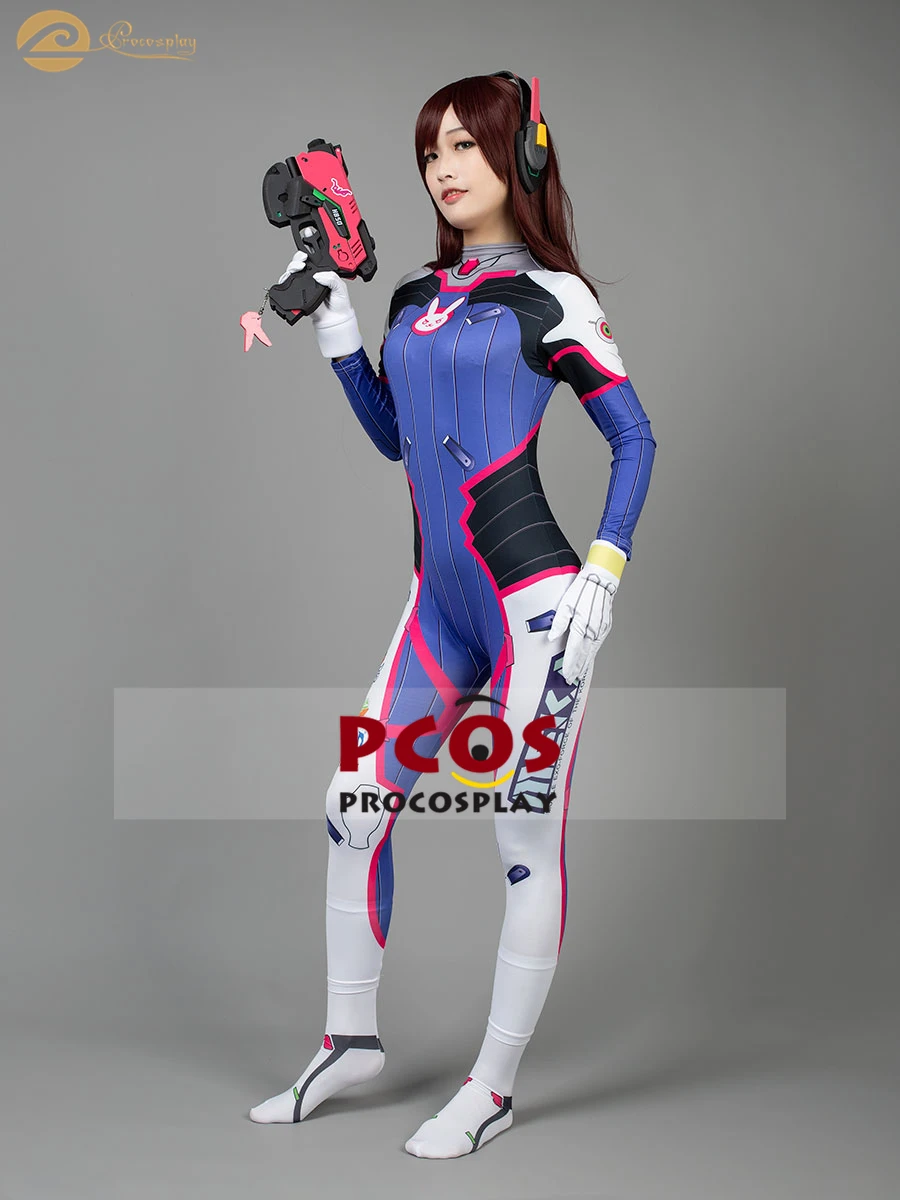 Скидка на ProCosplay в наличии Костюм для косплея упрощенной версии песни D.Va Hana