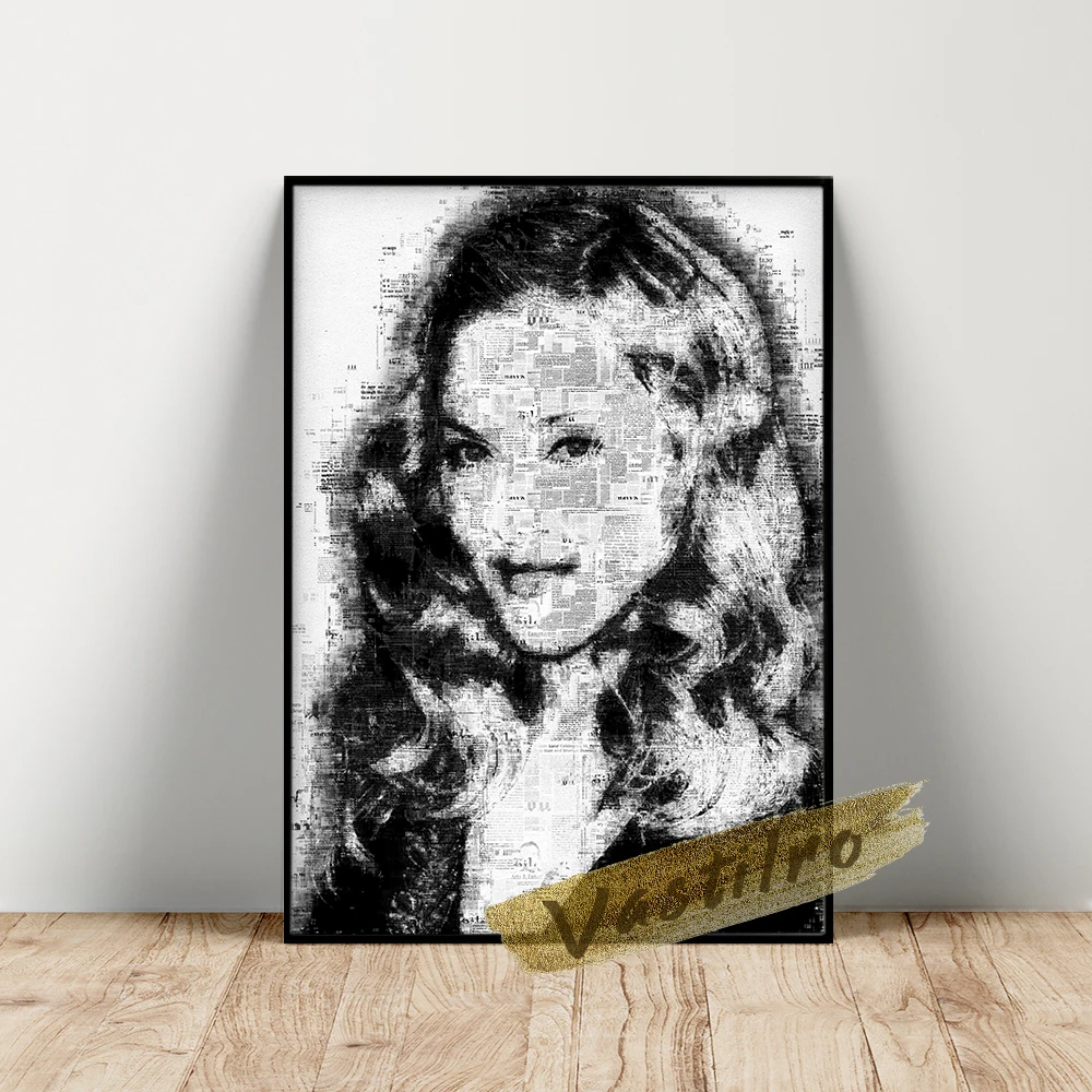 Популярный постер Мадонны певицы альбом для музыки Обложка магазина печать