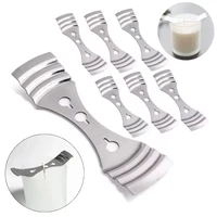 8pcs 3 hole candle wick centering device stainless steel candle wick holder device for diy candles making candle making supplies