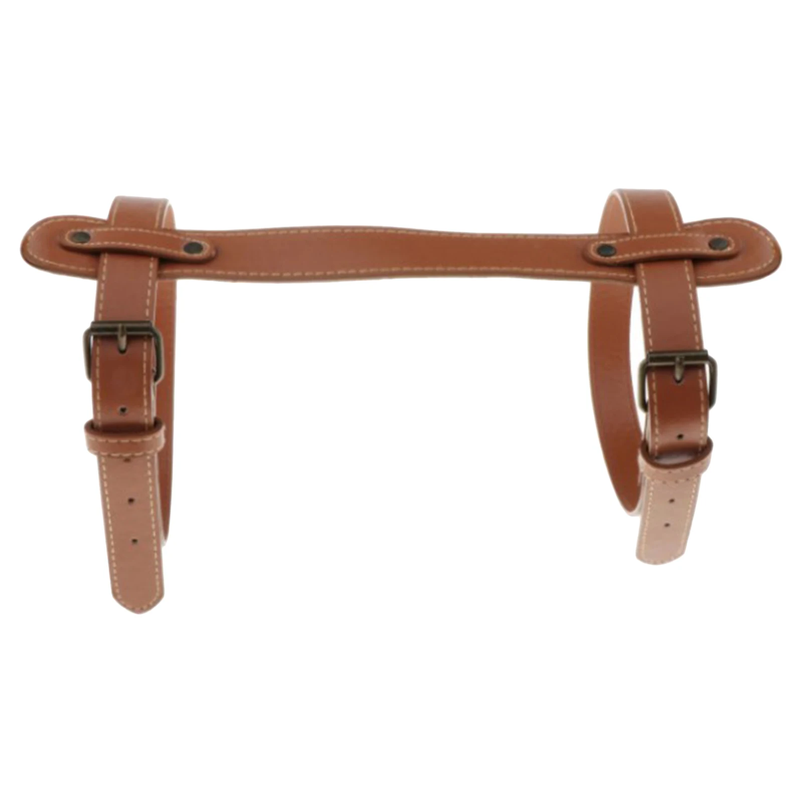 

Portable Rug Carry Strap PU Leather Outdoor Picnic Blanket Tie For Camping Picnic Motorcycle Travel Or Yoga Mat Carrying