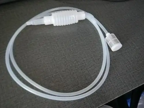 Винная трубка кухонный винный дистиллятор фильтр-трубка пластиковый сифон для