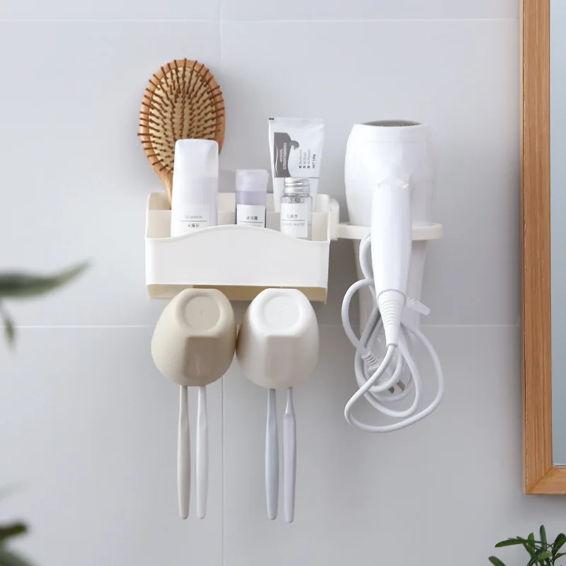 Настенный автоматический диспенсер для зубной пасты в скандинавском стиле