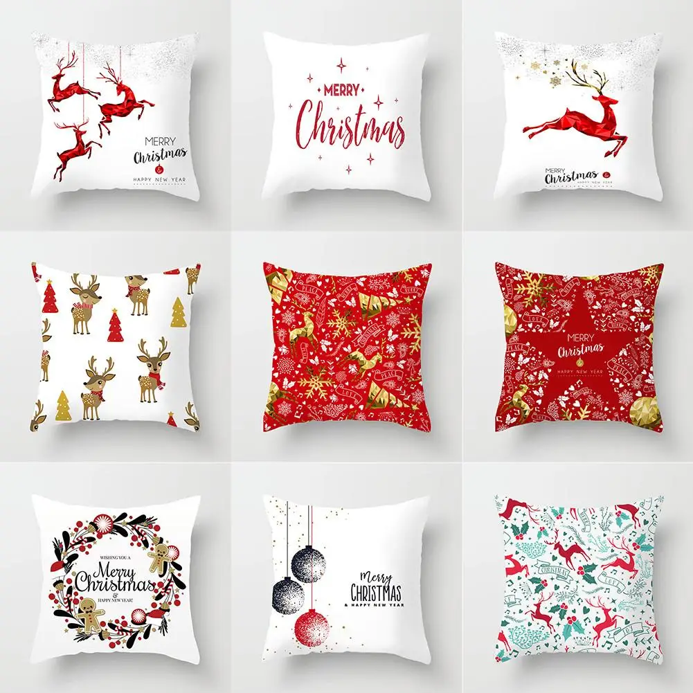 Рождественский снеговик декоративные наволочки наволочка домашняя диванная