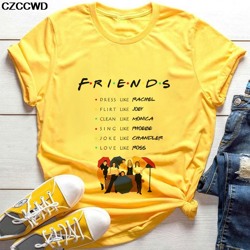 Футболка женская в стиле Харадзюку винтажная эстетичная желтая рубашка с