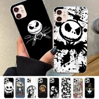 Hot Jack-skellington Fashion Phone Case for iPhone mini pro MAX Plus 2020 case