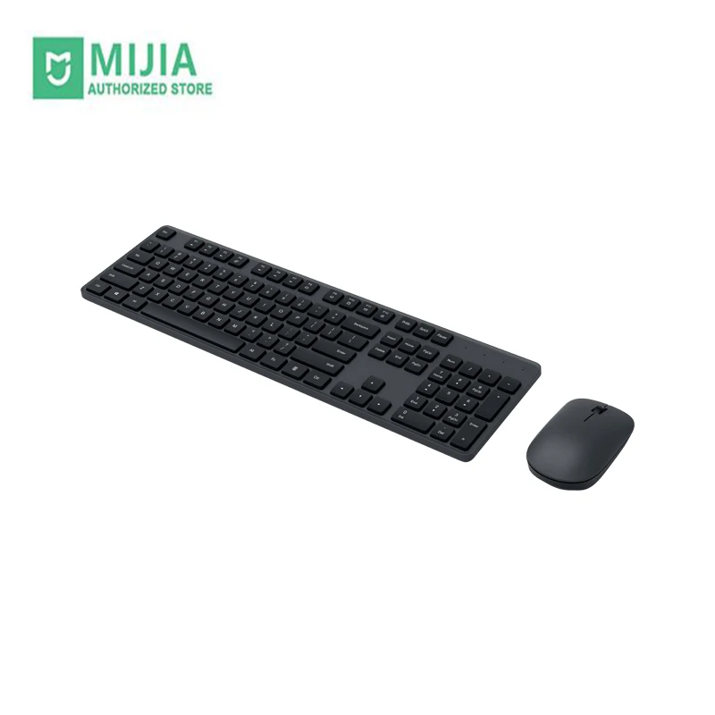 Xiaomi Mi беспроводная клавиатура и мышь комбо 104 клавиши клавиатуры 2 4 ГГц USB