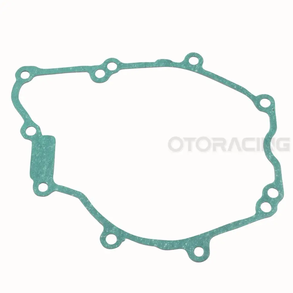 Левая крышка коленвала двигателя мотоцикла с прокладкой для Yamaha FZ6 2004-2010 FZ6R XJ6S