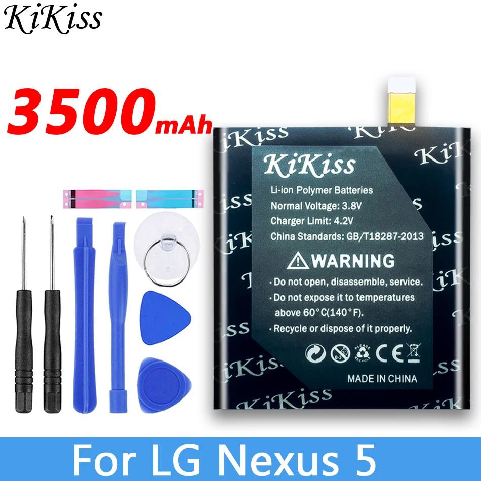 3500 мА/ч Батарея BL T9 для LG Google Nexus 5 / G E980 D820 D821 Megalodon D8 литий ионный полимерный