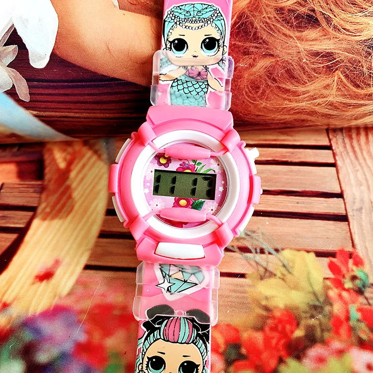 Куклы LOL surprise куклы Лолс случайные силиконовые часы детские наручные lol милые