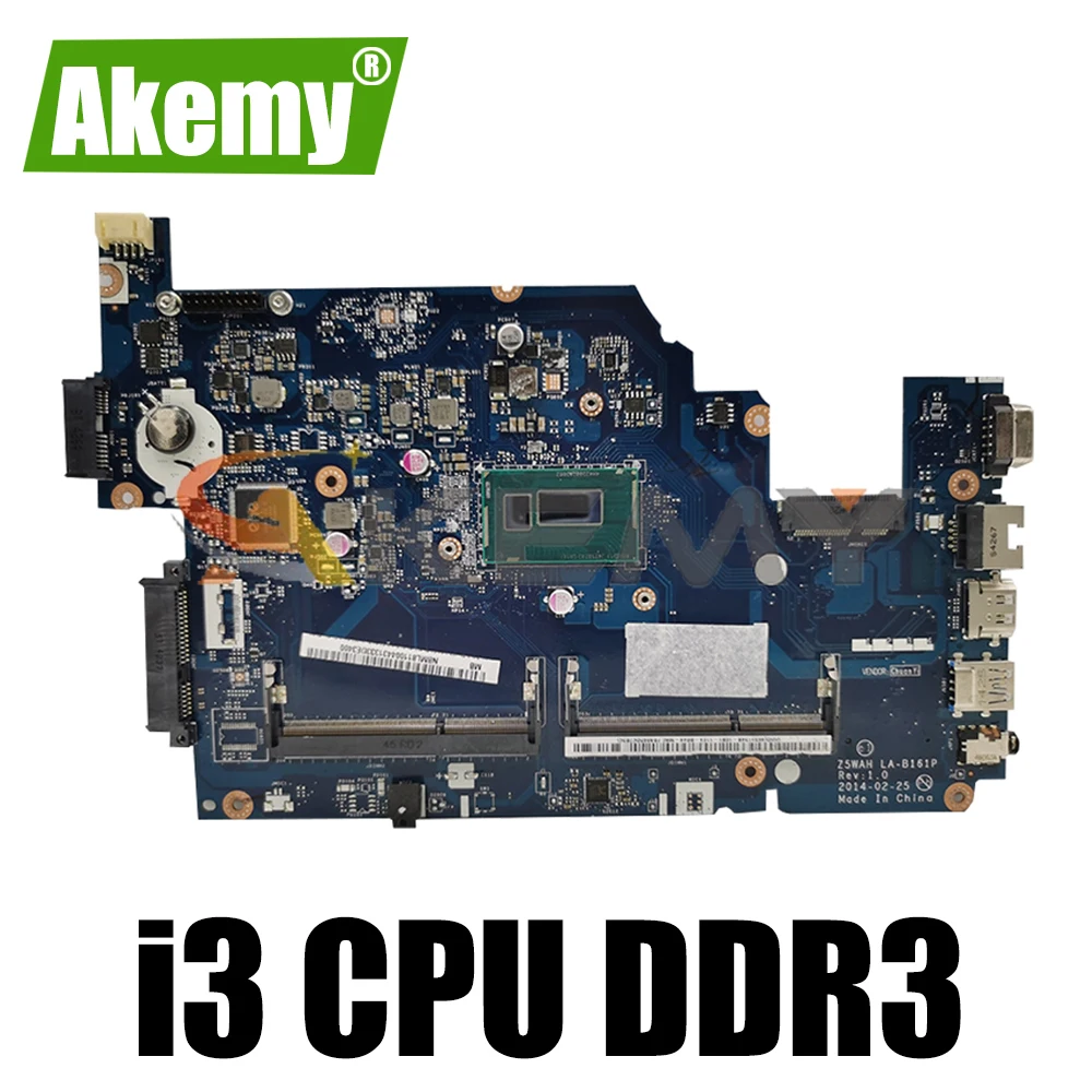 

Z5WAH LA-B161P E5-571G Mainboard For Acer Aspire 13 E5-571 E5-531 laptop motherboard With i3 CPU DDR3 100% fully tested