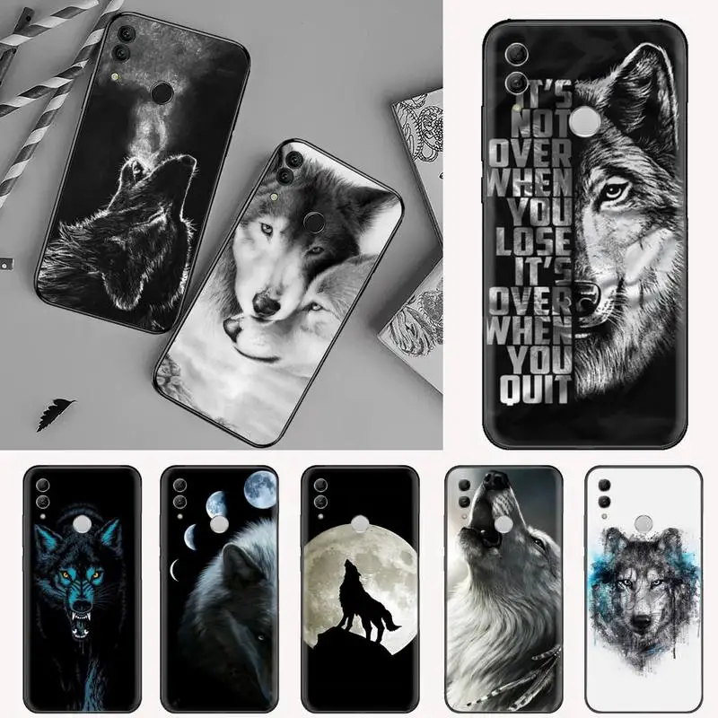 

angry Animal wolf Face Phone Case For Huawei NOVA 2 2i 2s 3i 4 4e 5 plus P10 lite 20 P20 pro honor10