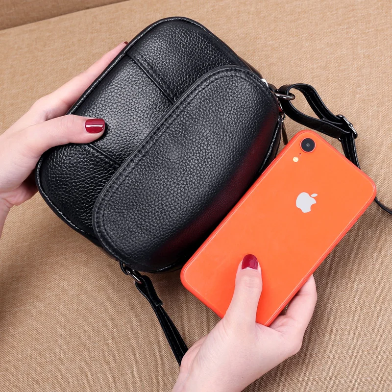 Сумки через плечо из натуральной кожи для женщин роскошная модная дамская