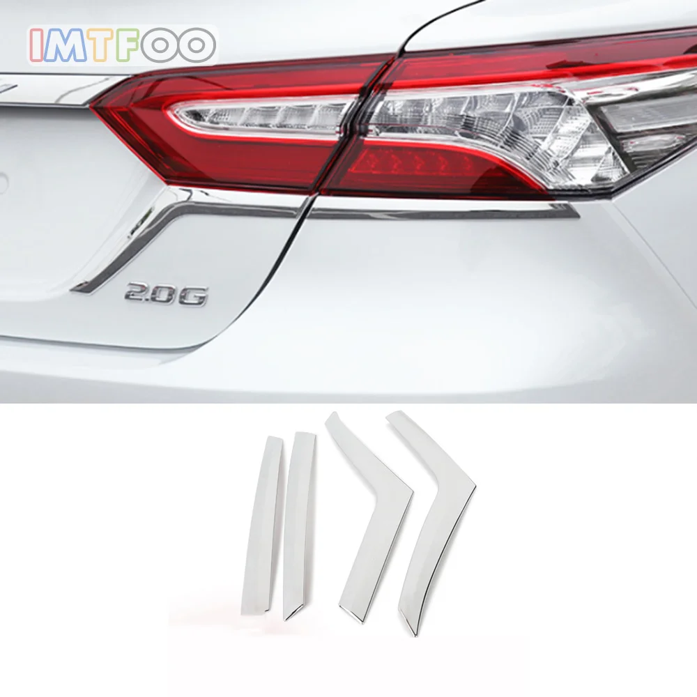 Автомобильный Стайлинг хромированная накладка на заднюю часть для TOYOTA CAMRY 2018 2019