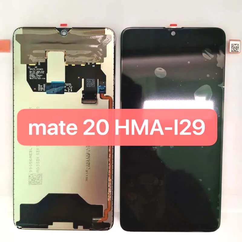 Протестировано оригинальное новое поступление 6,5" для huawei mate 20 MT20 mate 20 HMA-l29 ЖК-дисплей дигитайзер сенсорный экран Запчасти в сборе