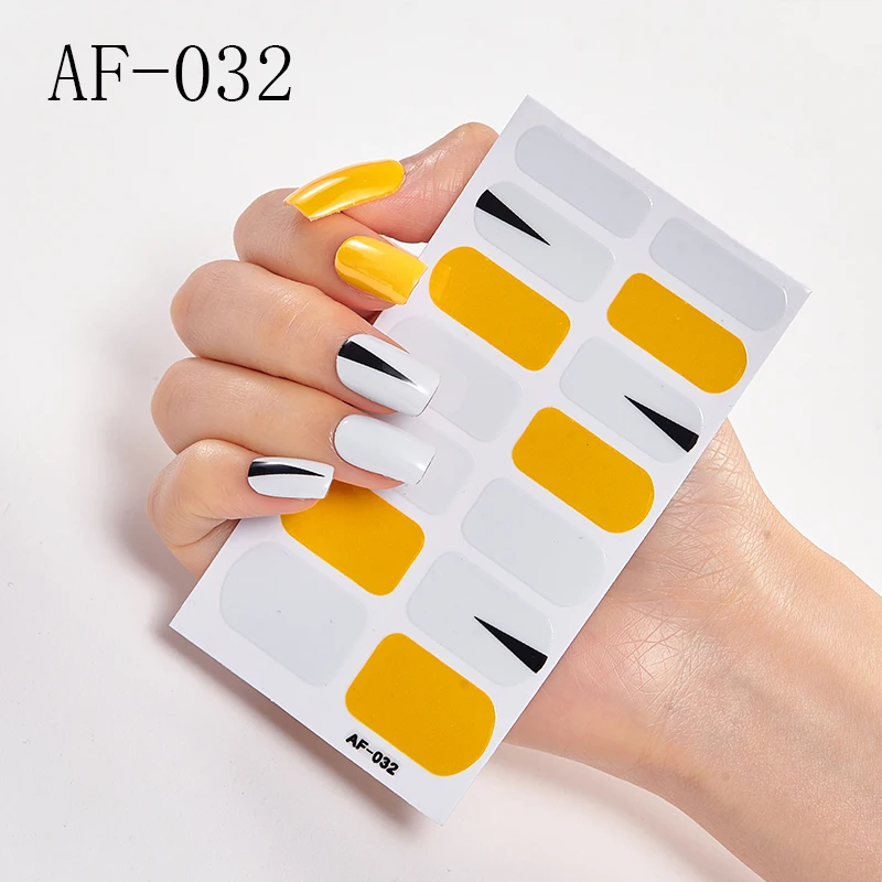 Набор стикеров для маникюра 14 наконечников в западном стиле|Стикеры и наклейки| |