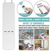 new smart home motorized chain roller blinds automation kit control with remote and mobile control via alexagooglewifi