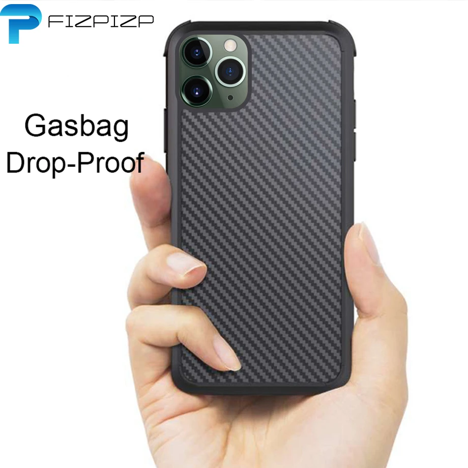 Прозрачный Силиконовый противоударный чехол-бампер для телефона iPhone 11 Pro X XS XR Max 8