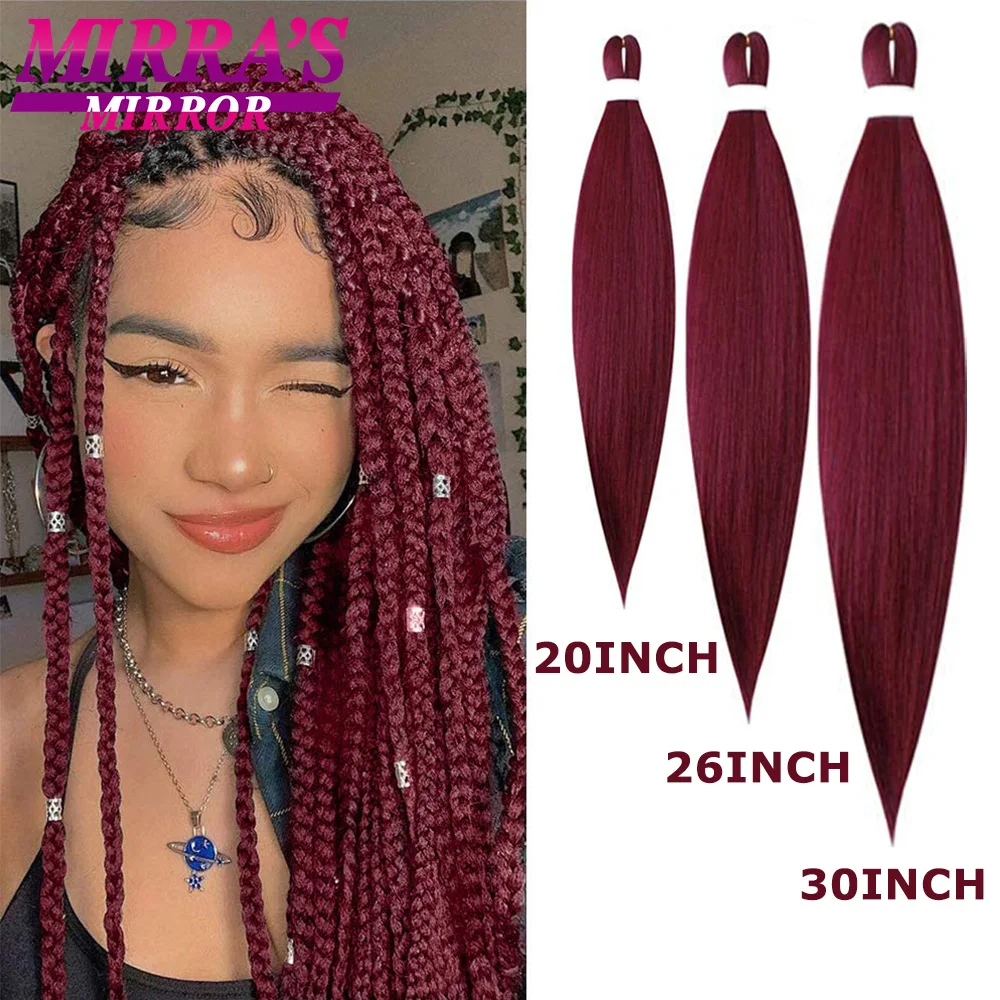 Synthetic Braiding Hair Ombre Jumbo Hair Extension For Women Red Blue Hot Water Setting Fake Hair Braids  Mirra's Mirror