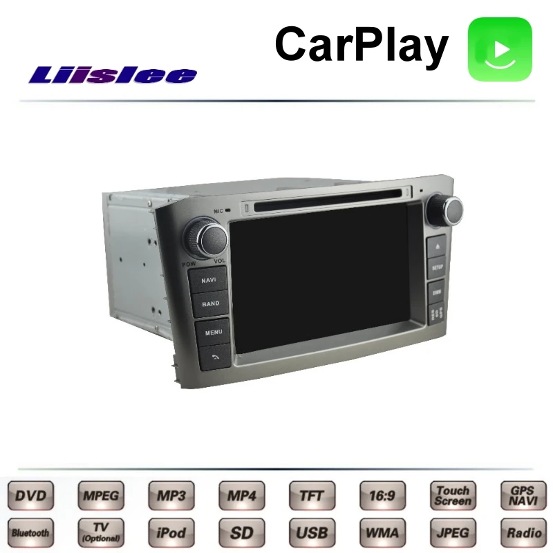 Автомагнитола LiisLee для TOYOTA Avensis T250 Corona MK2 2003 ~ 2009 мультимедийный телевизор DVD GPS