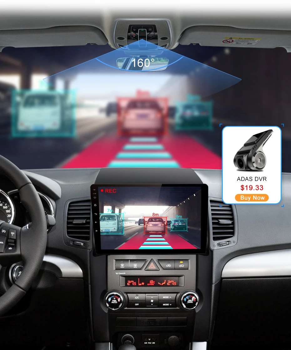 AWESAFE для Kia Sorento 2009 2010 2011 2012 автомобильный Радио Мультимедиа Видео плеер gps Нет 2din 2 din Android 8,1 2 ГБ+ 32 ГБ