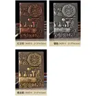 1 шт.упак. Прохладный 3D тиснением анаглиф паровоз Тетрадь  Журнал  меморандум