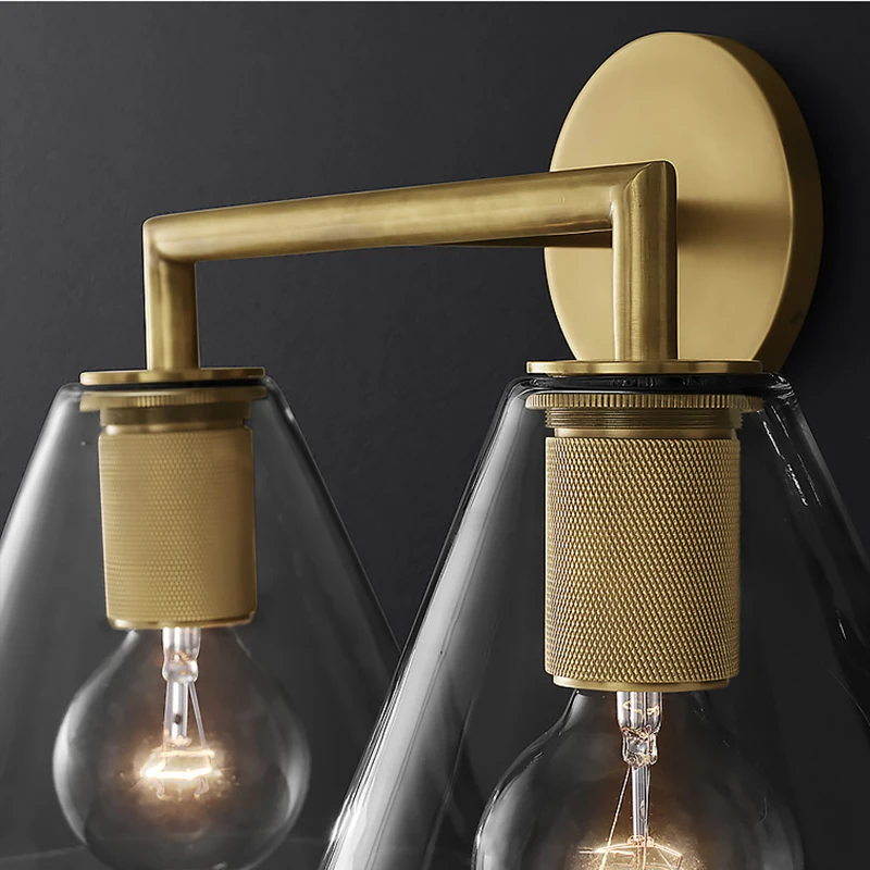 Настенные светильники во французском стиле современный золотой декор настенная