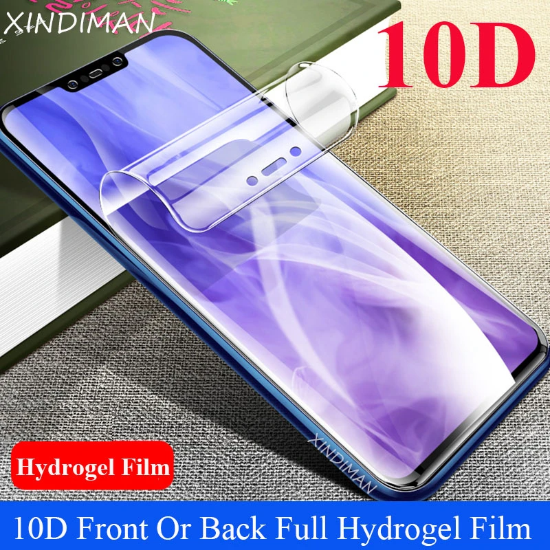 10D полная Гидрогелевая пленка для huawei Nova3 3e передняя + задняя защитная Nova4 4e Nova5 5i
