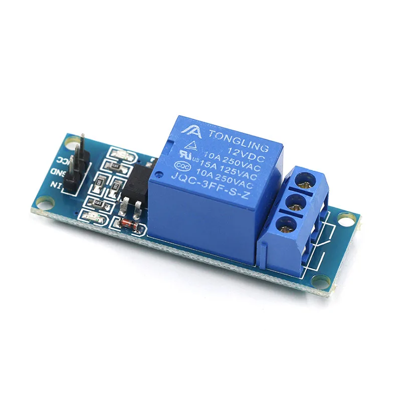 1 Channel 12V relay module with optical coupling isolation MCU expansion board high / level trigger | Обустройство дома