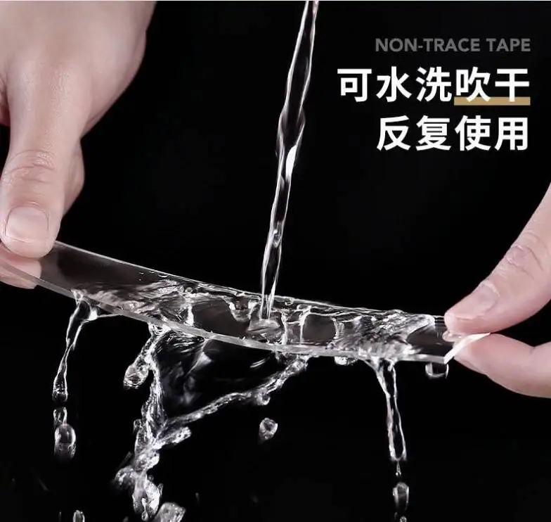 Двухсторонняя клейкая лента сверхпрочный прозрачный скотч из акриловой пены 3 м 5