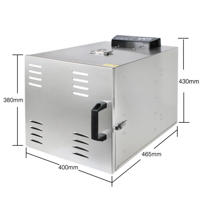 Еда обезвоживания воздуха сушилка 10 слойная фруктовая из нержавеющей стали