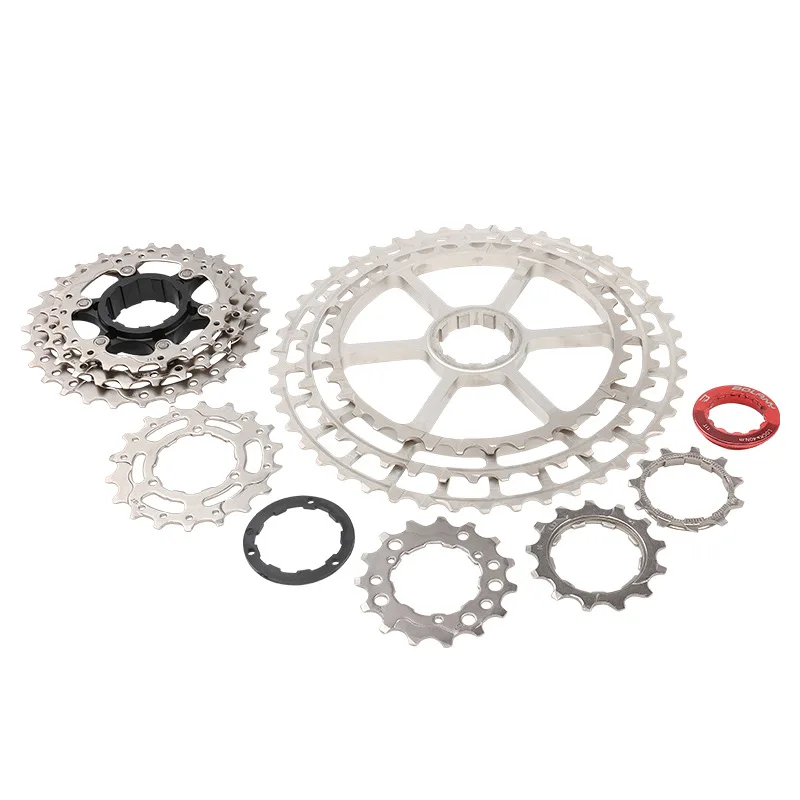 Новый BOLANY 10 11 Скорость кассета MTB 11-46T горный велосипед свободного хода 10S