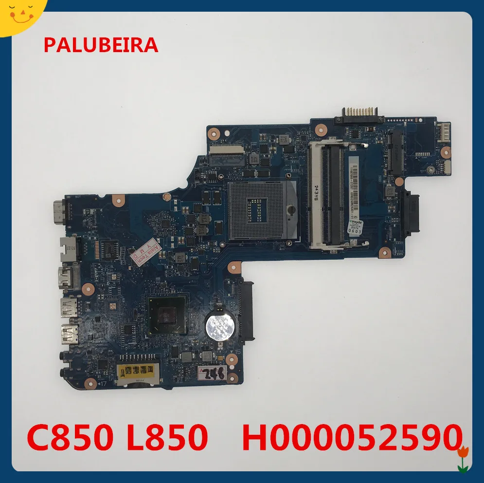Материнская плата для ноутбука Toshiba Satellite C850 L850 SLJ8E HM76 PLF/PLR/CSF/CSR UMA MB REV 2