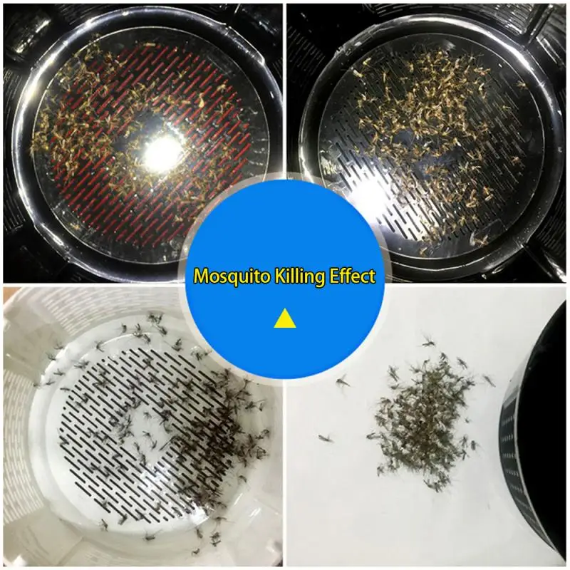 

Mosquito Repellent Garden Supplies White Black USB Rechargeable Photocatalyst Electric Fly Bug Insect Trap Pest Control Lamp