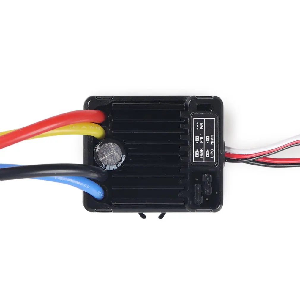 Wp-1060-Rtr 2-3S 60A водонепроницаемый матовый Esc W / Bec 5V 2A для 1/10 Rc Tamiya Traxxas Redcat Hpi