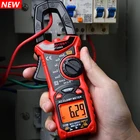 Токоизмерительные клещи HABOTEST HT206, переменного тока, постоянного тока, мультиметр, Токоизмерительные клещи, истинное среднеквадратичное значение, высокая точность, емкость, NCV, Ом, Гц