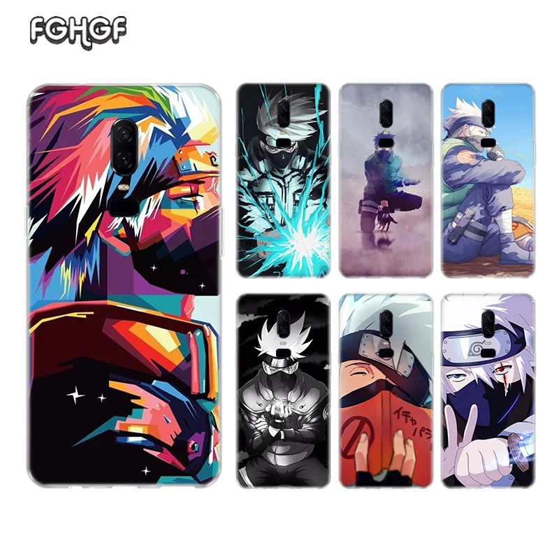 Naruto Kakashi Luxury Soft TPU Silicone Phone Back Case For OnePlus One Plus 7 Pro 5 5T 6T 6 Fundas Printed Cover Coque |
