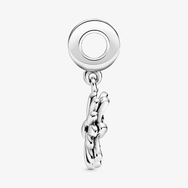 

2020 Spring New 925 Sterling Silver Beads Sparkling Daisy Flower Dangle Charms fit Original Pandora Bracelets Women DIY Jewelry