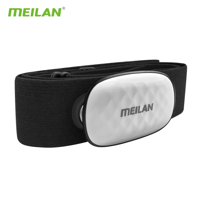 Meilan ANT + Bluetooth 4 0 Велосипед монитор сердечного ритма нагрудный ремень для спорта на