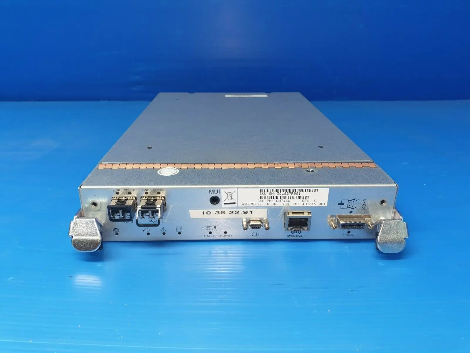 

Модуль контроллера HP AJ744A 481319-001 MSA2000 4 Гб FC