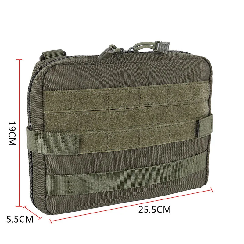 

Molle Military Pouch Bag Medical EMT Tactical Outdoor Emergency Pack Camping Hunting Utility Multi-tool Kit Accessories EDC Bag