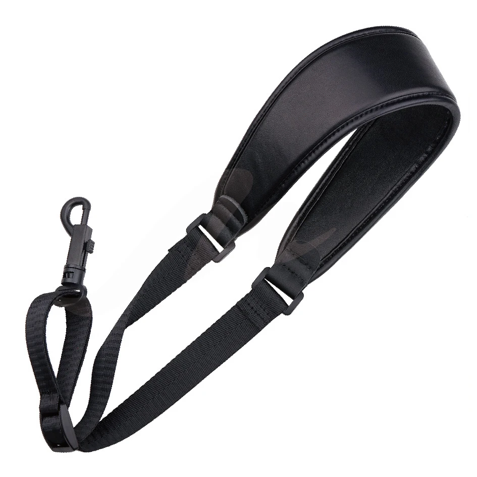 Простой Супер Мягкий ремень для саксофона из овчины музыкальный инструмент