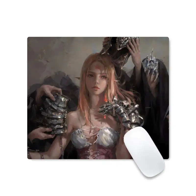 

sexy girl Ghost Blade comics Rubber PC Computer Gaming mousepad Mouse pad Desk Protect Game Officework Mat Non Cushion mousepad