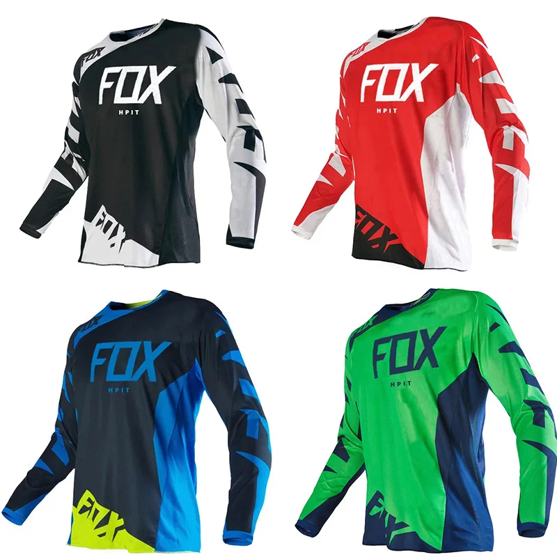 

2021 Men's Downhill Jerseys Hpit Fox Mountain Bike MTB Shirts Offroad DH Motorcycle Jersey Motocross Sportwear Clothing FXR Bike