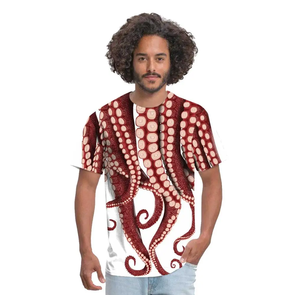 

Deep Sea Octopus 2020 Latest 3DT Shirt Men's And Women's Summer Short-Sleeved Sun T-Shirt Fashion Casual Wear DropshipingT-Shirt