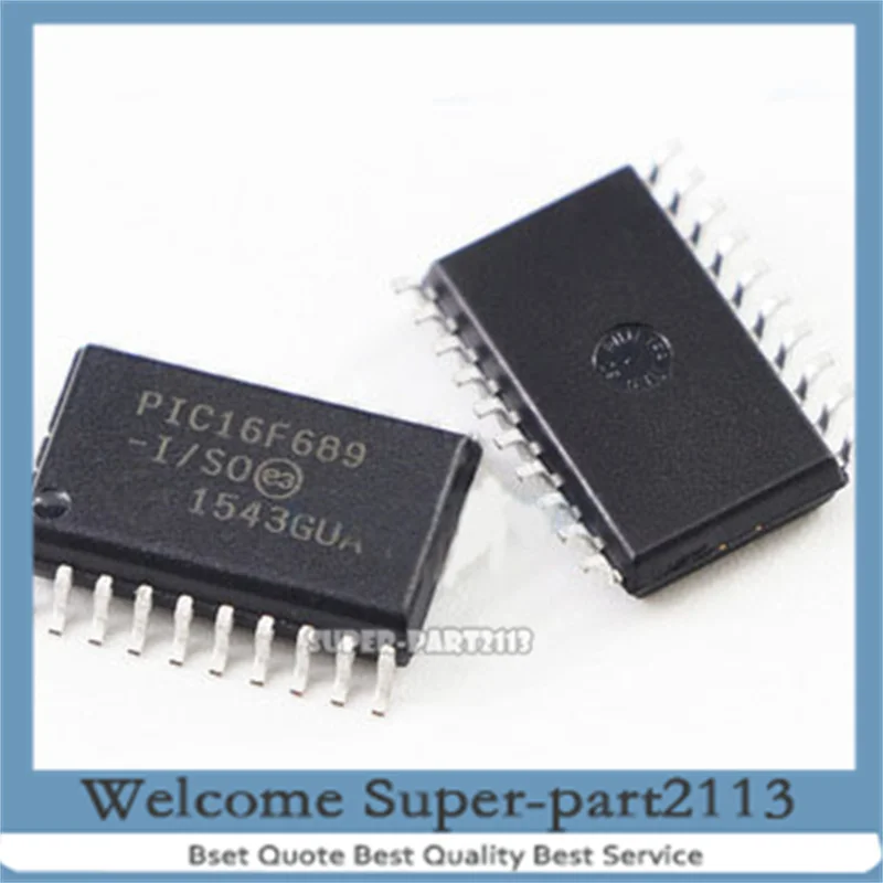 

Brand new 5/PCS PIC16F689-I/SO SOIC-20 Original In Stock