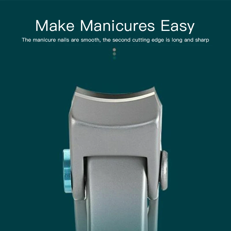 

Stainless Steel Nail Clipper 1PC High Strength Hardness Easy To Use Professional Manicure Tool Sharp Cutting Design Nail Tools