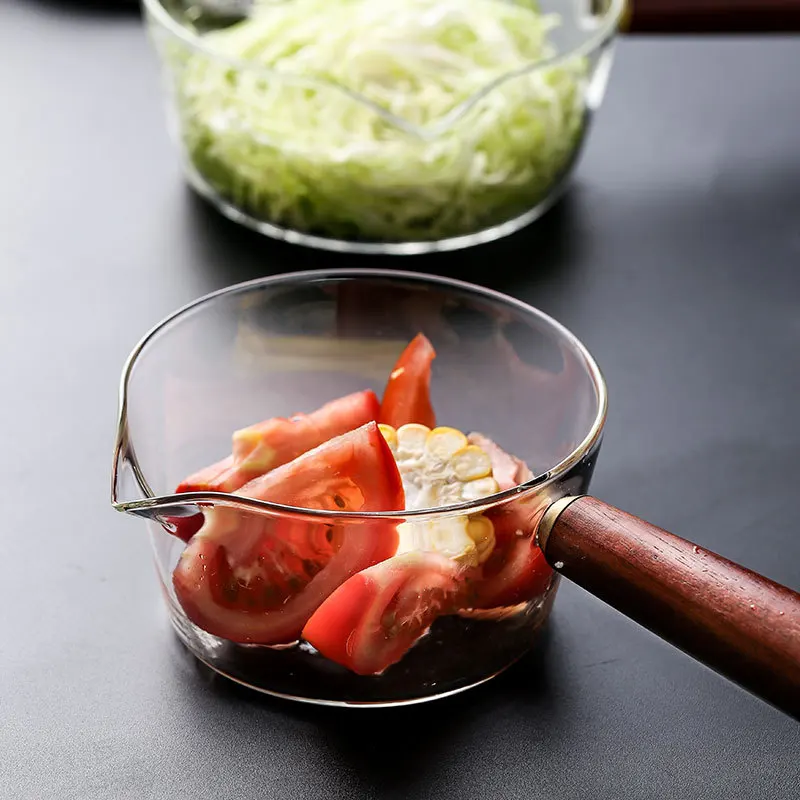 Кастрюля для приготовления супа из боросиликатного стекла маленькая кастрюля с