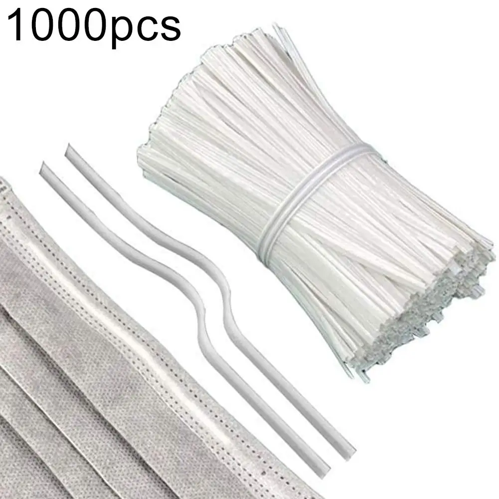 1000 шт 3 мм обернутые металлические полосы для моста носа Швейное Ремесло сделай