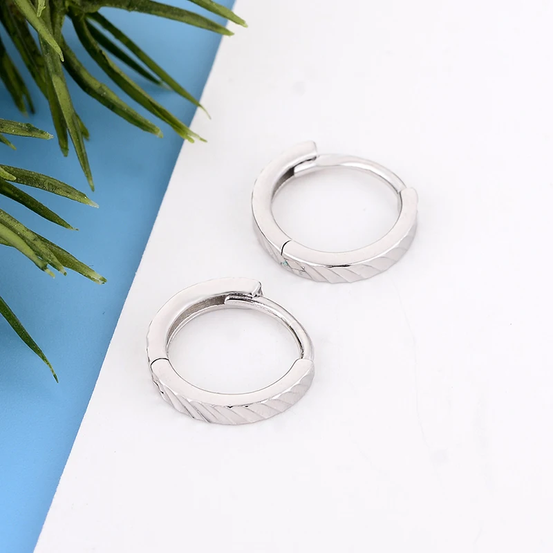 Женские маленькие серьги гвоздики из серебра 100% пробы|Серьги-гвоздики| |